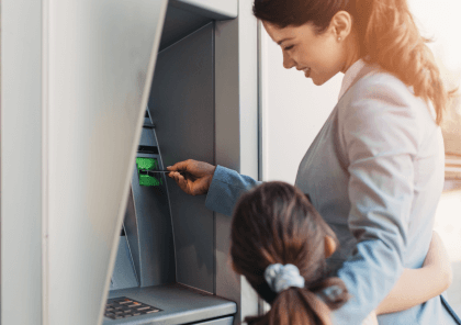 Mag-withdraw ng cash sa ano mang Bancnet ATMs nationwide o Visa ATMs worldwide.